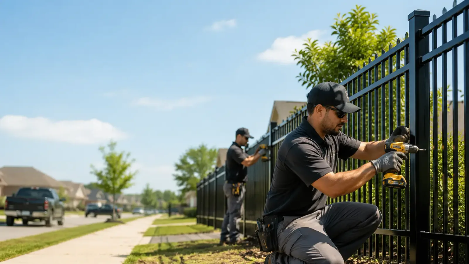 Metal Fence Installation in Anna, OH